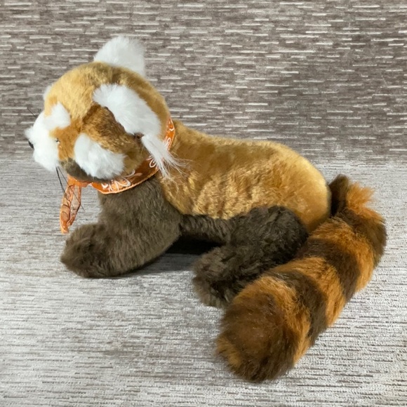 Realistic Red Panda Plush Semo 10" - Picture 5 of 9